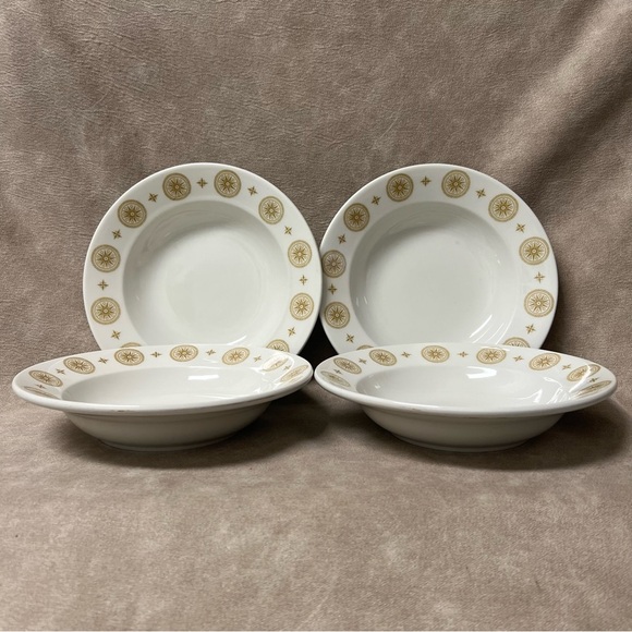 Set of (4) Rego 9" soup bowl. Hanover pattern - Picture 5 of 6